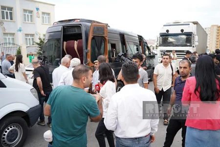 Laçına bu gün köçürülən ailələrə evlərinin açarı təqdim olunub - YENİLƏNİB