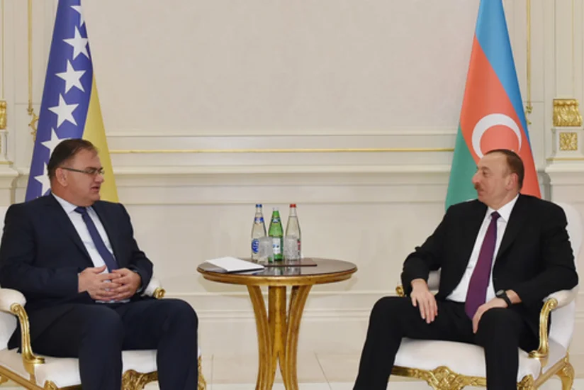 Президент Азербайджана направил поздравительное письмо председателю Президиума Боснии и Герцеговины