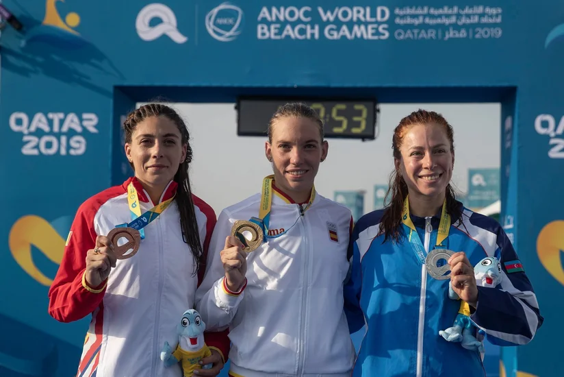 Azərbaycan millisi I Dünya Çimərlik Oyunlarında 2 medal qazanıb