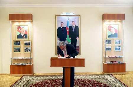 Əfqanıstan səfiri Azərbaycan Ali Hərbi Məktəbində olub