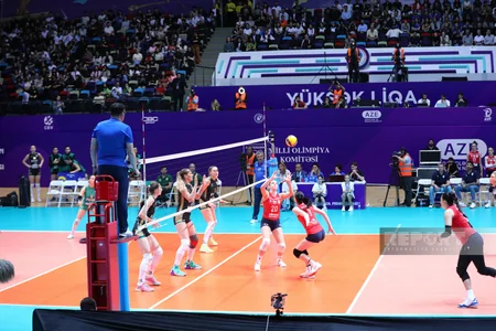 Azərreyl qadın voleybolçular arasında Azərbaycan Yüksək Liqasının qalibi olub
