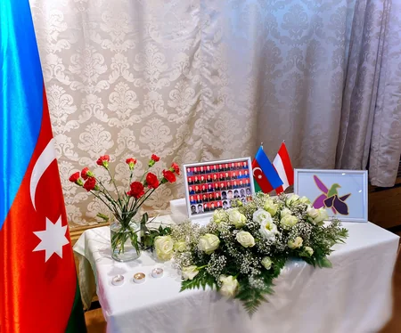 Zalsburq Azərbaycan Evində şəhidlərimizin anım mərasimi keçirilib