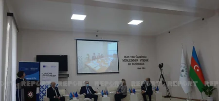 Gəncədə Avropa İttifaqı və ÜST COVID-19-la bağlı konfrans keçirib