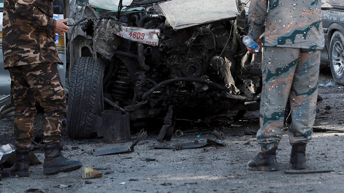 Italian embassy vehicle blown up in Kabul