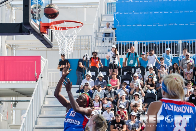 ​В Баку-2015 прошла первая встреча азербайджанских баскетболисток - ФОТОРЕПОРТАЖ