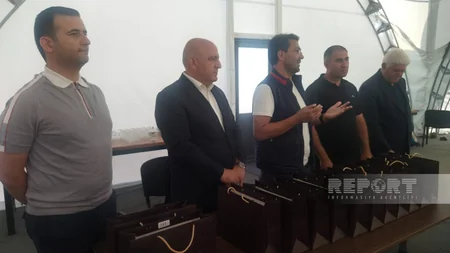 Bu gün Laçına köçürülən ailələrə evlərin açarları təqdim olunub