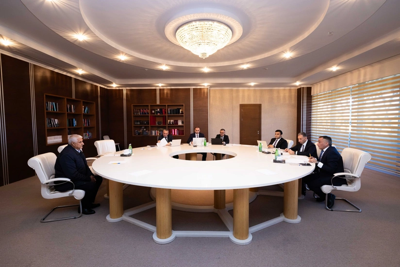 Rəşad Nəbiyev Neftçalada vətəndaşları qəbul edib