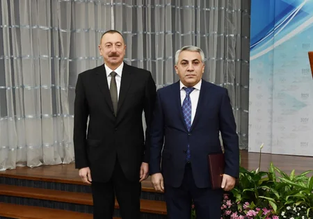 President Ilham Aliyev attends ceremony dedicated to sport results of 2017 - UPDATED