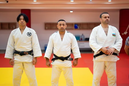 Avropa Gənclər Yay Olimpiya Festivalında iştirak edəcək cüdoçularla görüş keçirilib