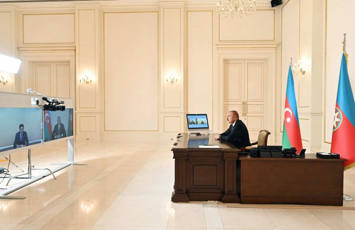 Prezident İlham Əliyev Fərid Qayıbovu gənclər və idman naziri təyin olunması ilə əlaqədar qəbul edib