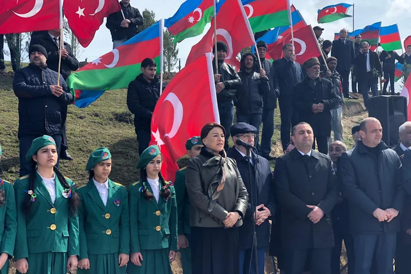 Abşeronda dəfn edilən türk əsgərlərinin şərəfinə abidə ucaldılıb