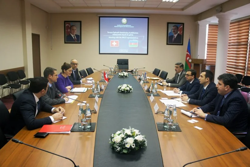 Qiymətli Kağızlar üzrə Dövlət Komitəsində SECO ilə görüş keçirilib
