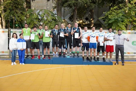Dövlət qurumları arasında keçirilən 3x3 basketbol turnirinə yekun vurulub