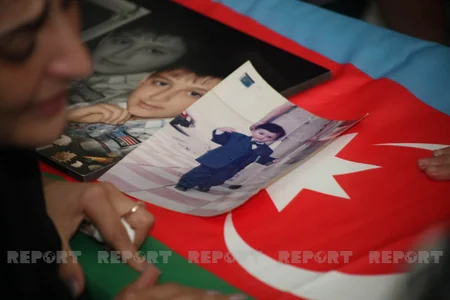 Vəfat etmiş Vətən müharibəsi qazisi torpağa tapşırılıb - YENİLƏNİB