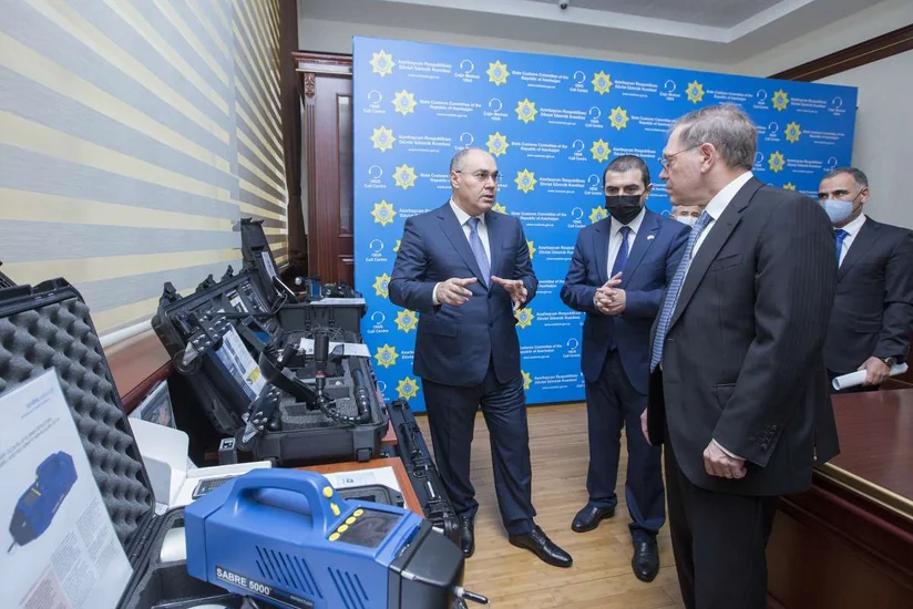 US donates mobile equipment to Azerbaijan 