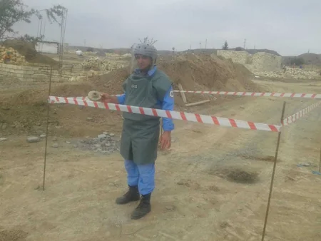 Füzulidə raket hissəsi tapılıb