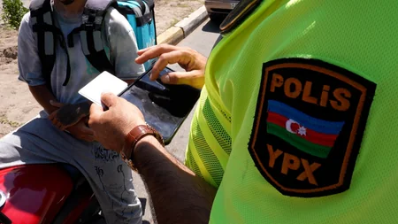 Sumqayıtda sürət həddini aşan, təhlükəli manevrlər edən motosiklet sürücüləri müəyyən olunub