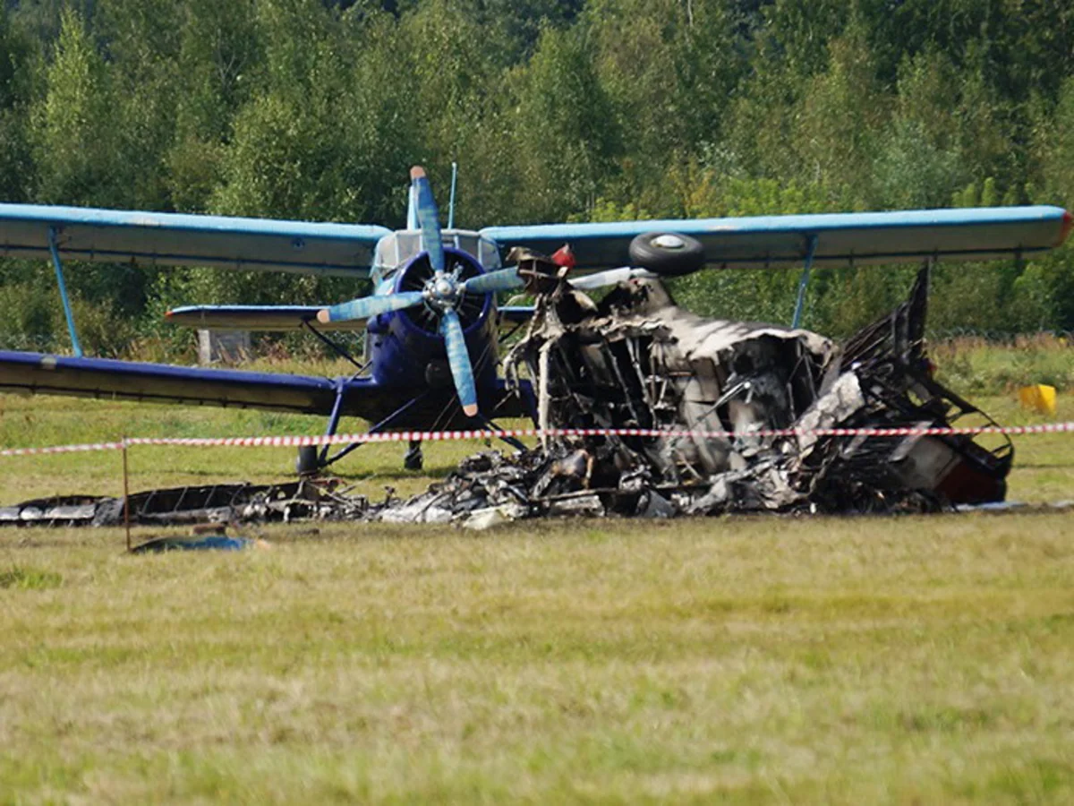 В России разбился самолет Ан-2, есть погибшие