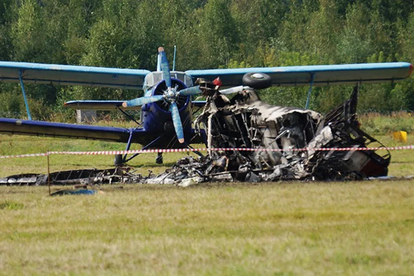 В России разбился самолет Ан-2, есть погибшие