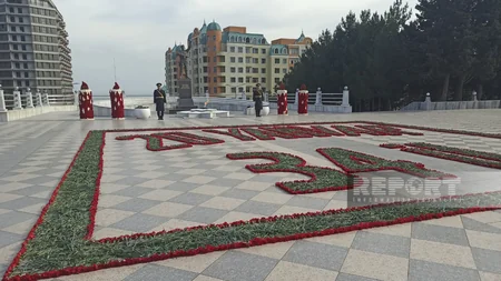 Sumqayıtda 20 Yanvar şəhidlərinin xatirəsi anılıb