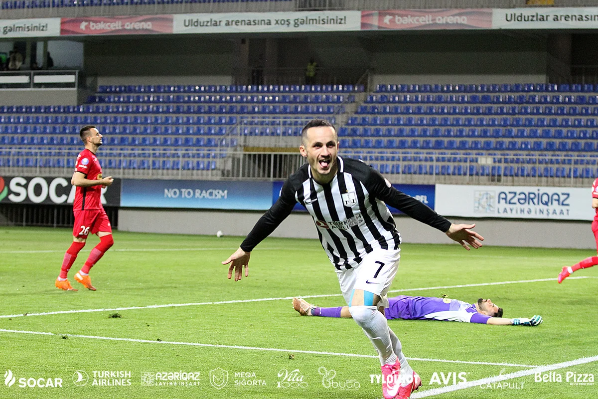 Нефтчи забил свой юбилейный гол