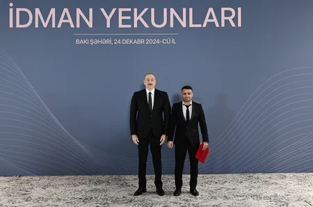 Prezident İlham Əliyev 2024-cü ilin idman yekunlarına həsr olunan mərasimdə iştirak edib - YENİLƏNİB
