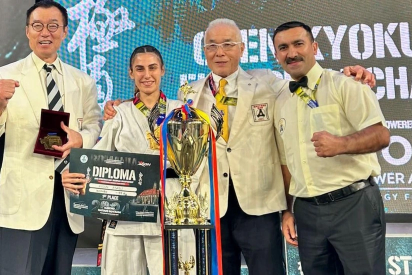 Азербайджанская каратистка стала победительницей чемпионата Европы в Румынии