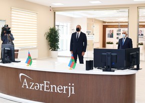 Ilham Aliyev attends opening of newly renovated Absheron substation