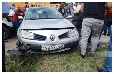 Bərdədə xəstəxanadan çıxan iki piyadanı avtomobil vurub