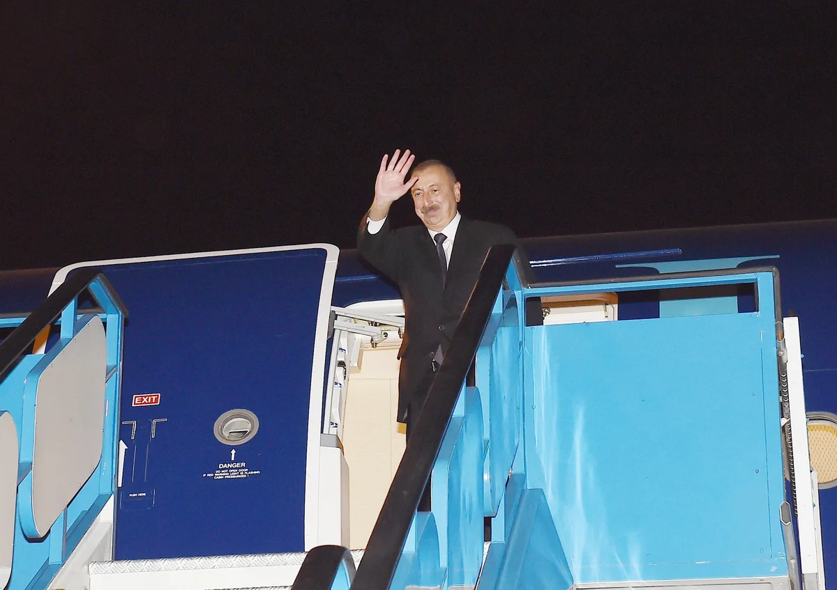 Prezident İlham Əliyevin Türkiyəyə işgüzar səfəri başa çatıb
