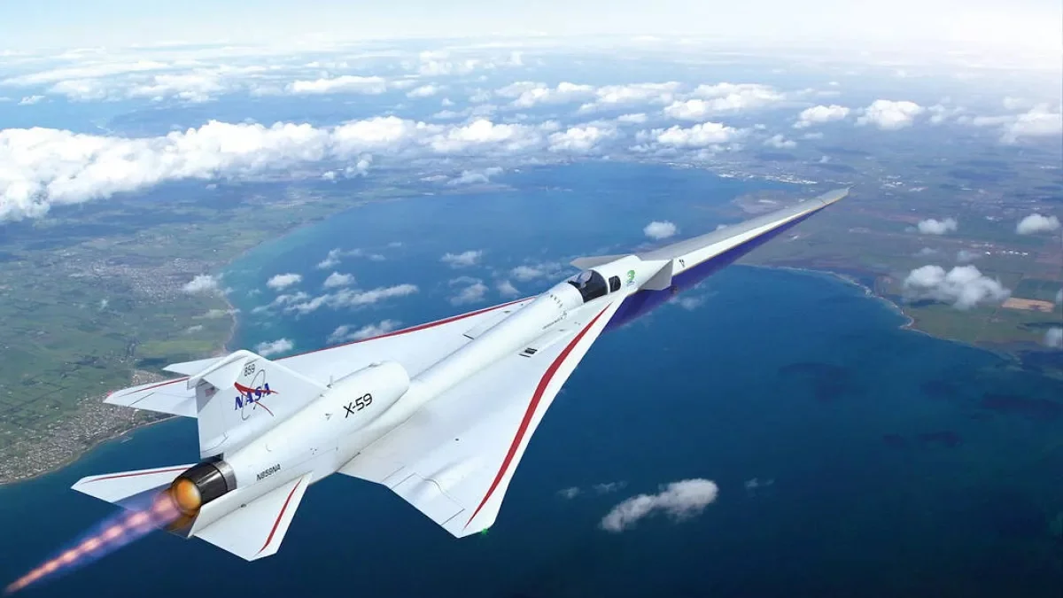 В NASA назвали сроки первого полета сверхзвукового самолета X-59