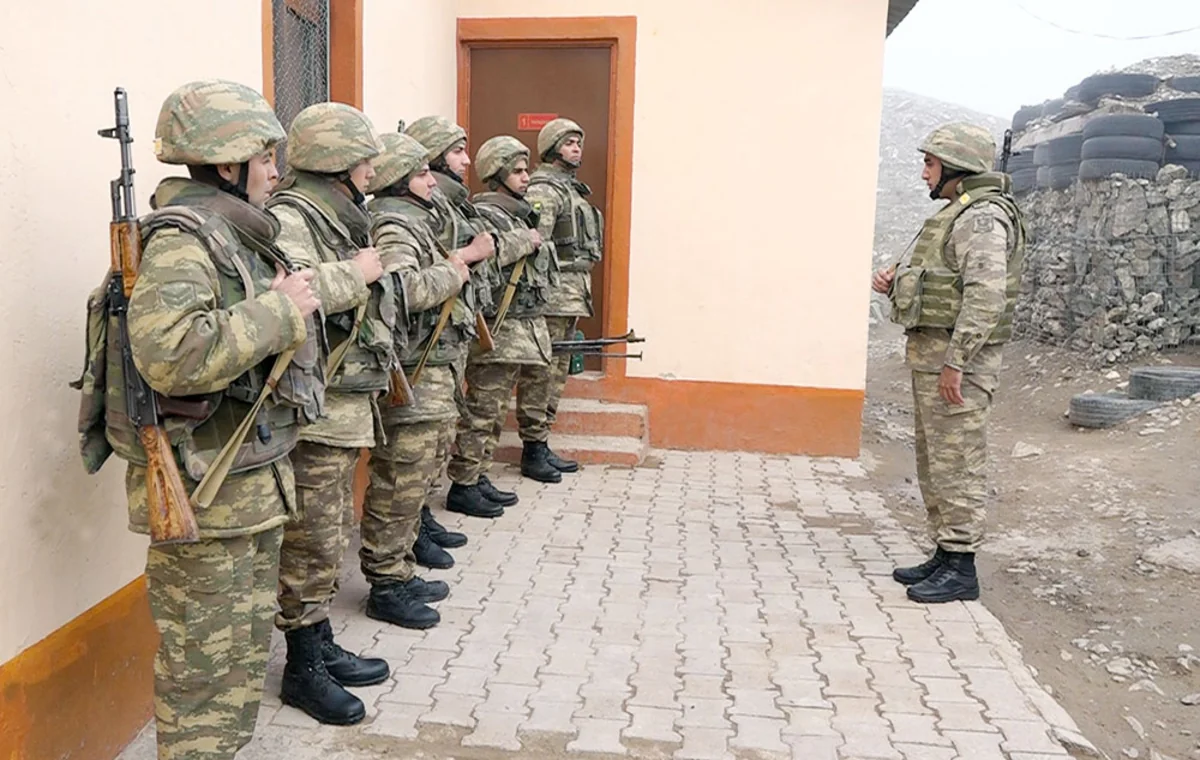 Əlahiddə Ümumqoşun Ordunun ön xətt bölmələri qış mövsümünə tam hazırdır