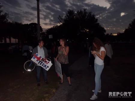 ABŞ-da Donald Tramp əleyhinə kütləvi etirazlar davam edir