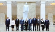 Gürcüstan Ali Məhkəməsinin sədrinin başçılıq etdiyi nümayəndə heyəti ilə görüş keçirilib