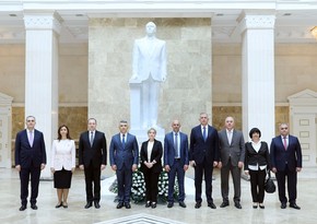 Gürcüstan Ali Məhkəməsinin sədrinin başçılıq etdiyi nümayəndə heyəti ilə görüş keçirilib