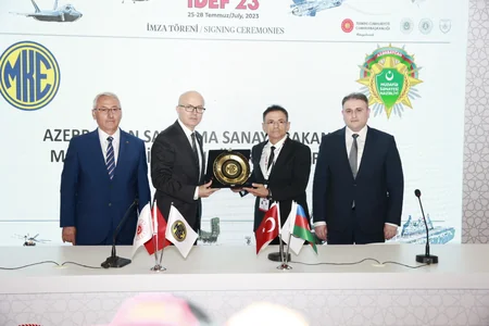 Azərbaycan Müdafiə Sənayesi Nazirliyi ilə TUSAŞ şirkəti arasında Niyyət Protokolu imzalanıb