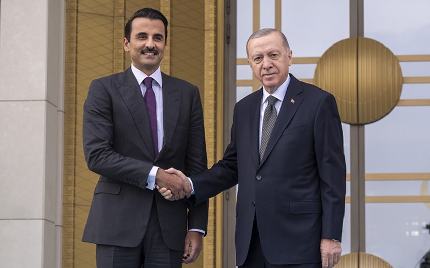 Türkiyə ilə Qətər arasında ikitərəfli əməkdaşlığa dair səkkiz saziş imzalanıb