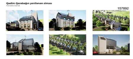 Qarabağın yenidən qurulması üçün layihələr müəyyən edilib 