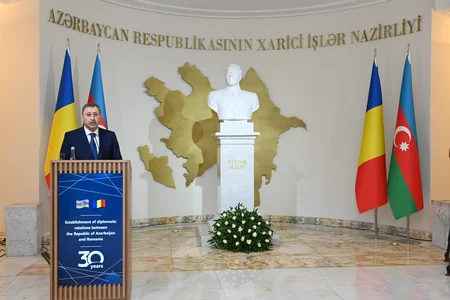 Azərbaycanla Rumıniya arasında diplomatik münasibətlərə həsr olunmuş tədbir və sərgi keçirilib