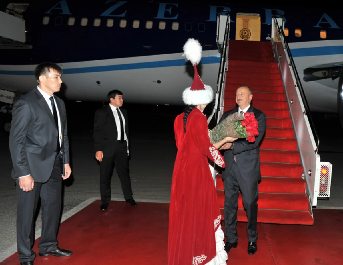​İlham Əliyev Qazaxıstana işgüzar səfərə gedib