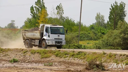 Zərdabın Ağabağı–Kəndəbil–Şıxbağı–Nəzəralılı avtomobil yolu yenidən qurulur