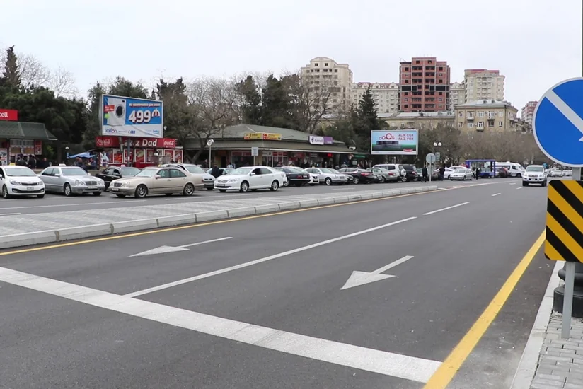 Təbriz küçəsinin bir hissəsində yenidənqurma işləri yekunlaşdırılıb - VİDEO