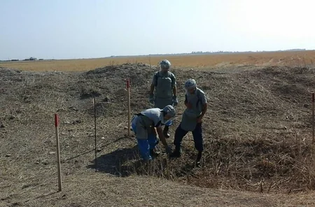 Ağdam və Tərtərdə partlamış hərbi sursatların qalıqları aşkarlanıb