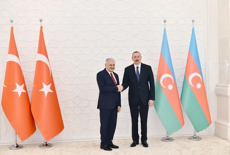 Azərbaycan Prezidenti Türkiyənin Baş naziri ilə görüşüb - YENİLƏNİB-2