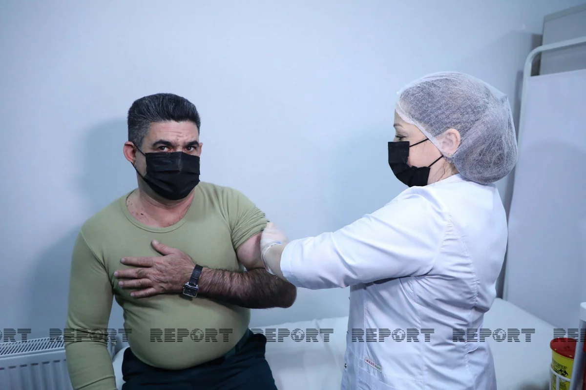 DSX əməkdaşlarının vaksinasiyasına başlanılıb - VİDEO - YENİLƏNİB