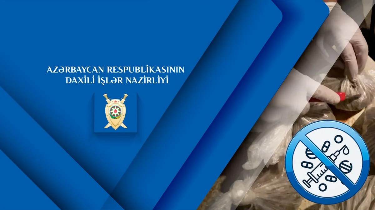 Xəzər rayonunda 8 kiloqram narkotik vasitə qanunsuz dövriyyədən çıxarılıb