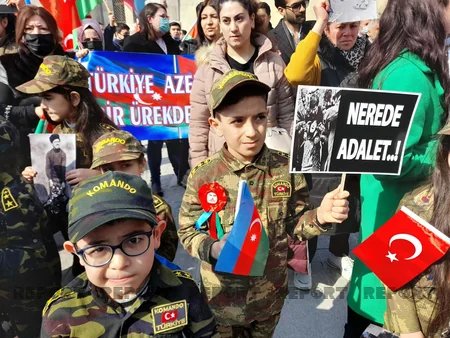 Beyazit meydanında Xocalı soyqırımının 30-cu ildönümü ilə əlaqədar aksiya keçirilib