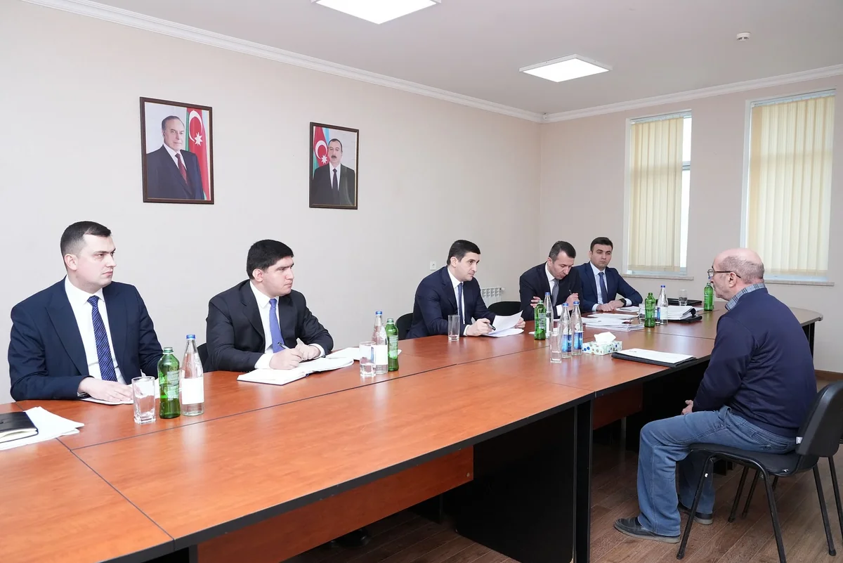 Ədliyyə naziri Astarada vətəndaşları qəbul edib