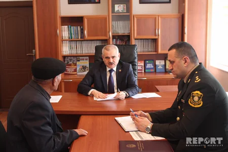 Arzu Rəhimov Sabirabadda vətəndaşları qəbul edib - FOTO - VİDEO