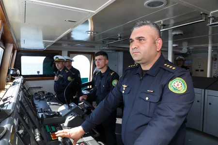 Журналисты побывали на служебной территории береговой охраны ГПС